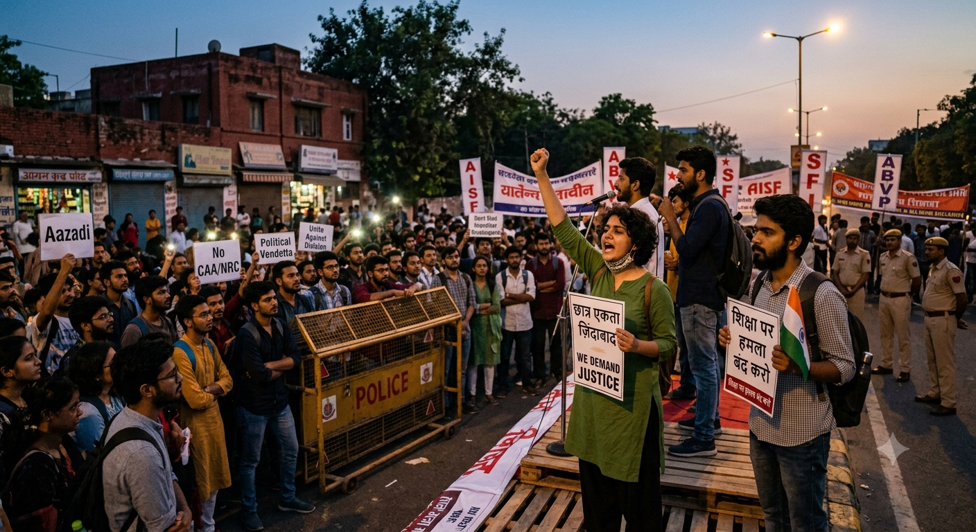 Student Protests Become the New Political Battlefield in India