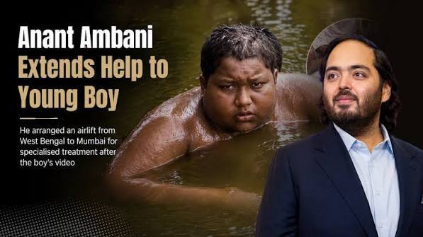 Anant Ambani Extends a Helping Hand to Murshidabad’s Helpless Youth