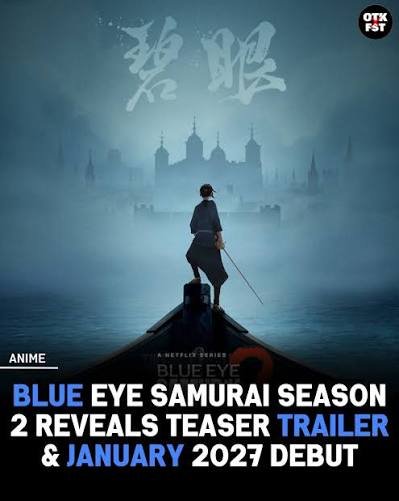 FROM EDO TO LONDON: Netflix Drops Explosive First Teaser for ‘Blue Eye Samurai’ Season 2